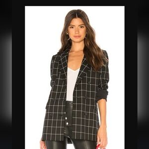 Joie Harlan Preppy City Chic Blazer In Caviar Size 10